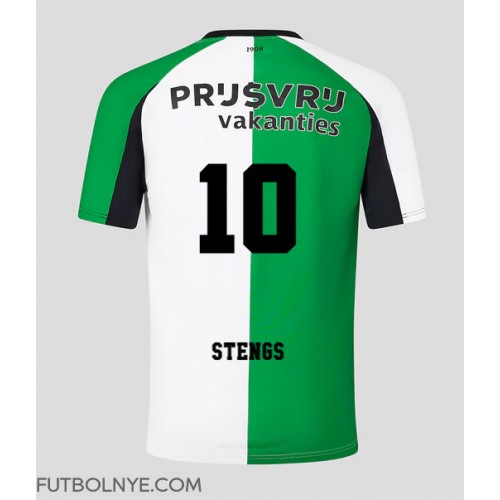 Camiseta Feyenoord Calvin Stengs #10 Tercera Equipación 2024-25 manga corta